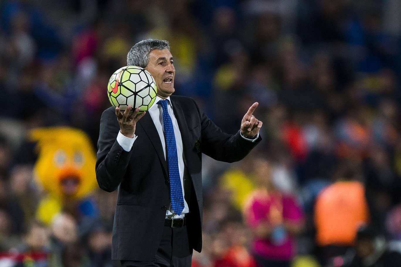 FC Barcelona's newly appointed manager, Quique Setién / GETTY IMAGES