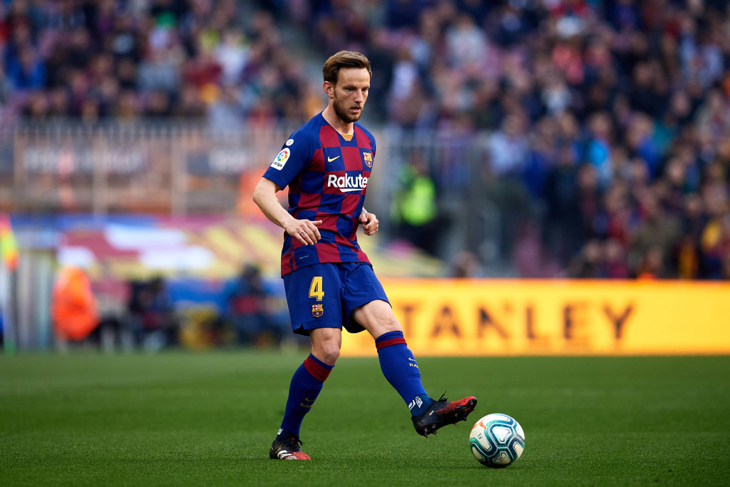 Ivan Rakitic, during a fixture between Barcelona and Eibar in LaLiga / ALEX CAPARROS/GETTY IMAGES EUROPE