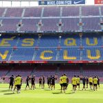 Barcelona tuvo una interesante sesión de entrenamiento en el Camp Nou