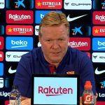 Koeman: “Para el resto de la temporada, Messi seguramente no descanse más porque tenemos partido cada tres días”