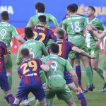 El Barça B no consigue romper la defensa del Cornellà en el retorno del público (0-0)