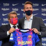 Luuk de Jong: Officially presented as an FC Barcelona player