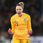 Ellie Roebuck could fly as a Barça Femení goalkeeper