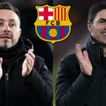 Roberto de Zerbi and Mikel Arteta emerge as front-runners for Barcelona coaching role