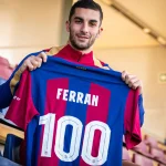 Ferran Torres hits 100 games for Barcelona with hat-trick triumph