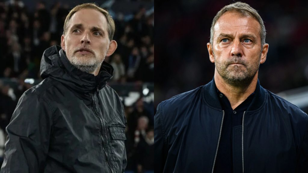 Thomas Tuchel (left) and Hansi Flick (right) / Edit done by Hafed Almadani