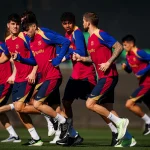 Barcelona’s UCL focus as they intensified preparations for Napoli showdown