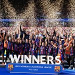 UNO, DOS, TRES… FC BARCELONA FEMENÍ BEAT OLYMPIQUE LYON 2 – 0 TO TAKE HOME THE 2023/24 UWCL TROPHY, THE THIRD.